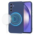 Калъф за Samsung Galaxy A54 - SoftFlex MagSafe - Navy Blue