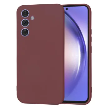Калъф за Samsung Galaxy A54 - SoftFlex - Plum Red