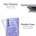 Калъф за Samsung Galaxy A54 - SparkleSkin Series - Clear