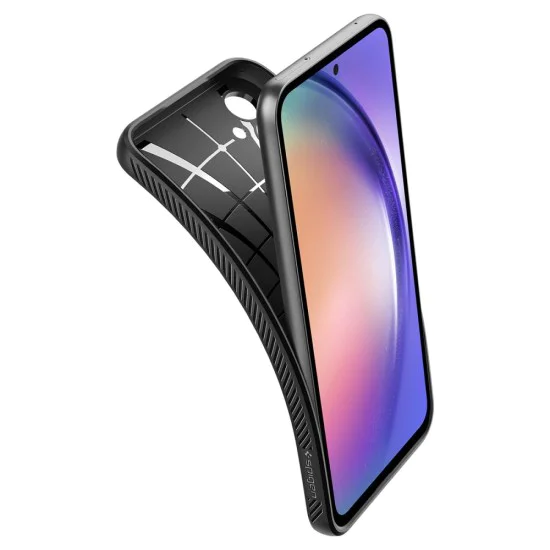 Калъф за Samsung Galaxy A54 - Spigen Liquid Air - Matte Black