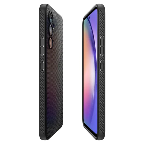 Калъф за Samsung Galaxy A54 - Spigen Liquid Air - Matte Black
