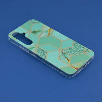 Калъф за Samsung Galaxy A54 - Techsuit - Marble Series - Green Hex