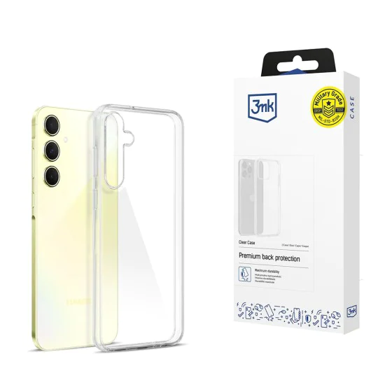 Калъф за Samsung Galaxy A55 5G - 3mk - Прозрачен Case - Прозрачен