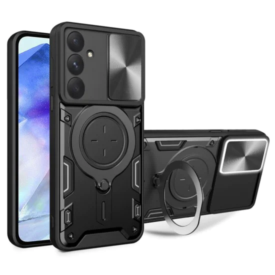 Калъф за Samsung Galaxy A55 5G - CamGuard Pro - черен