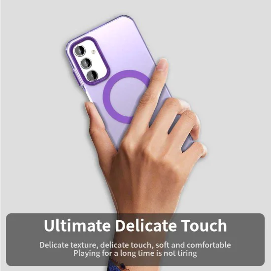Калъф за Samsung Galaxy A55 5G - CandyCase MagSafe - Лилав