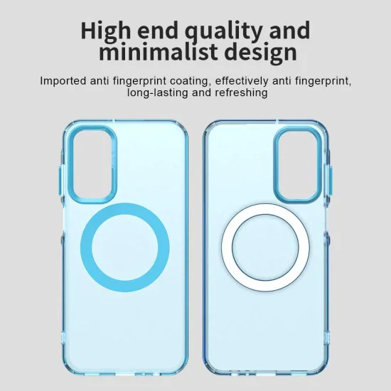 Калъф за Samsung Galaxy A55 5G - CandyCase MagSafe - син