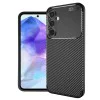 Калъф за Samsung Galaxy A55 5G - CarbonFiber - Черен