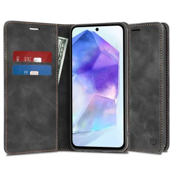 Калъф за Samsung Galaxy A55 5G - Confy Cover - черен
