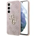 Калъф за Samsung Galaxy A55 5G - Guess - Hardcase 4G Big Metal Logo (GUHCSA554GMGPI) - Розов