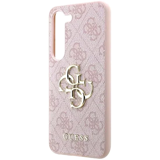 Калъф за Samsung Galaxy A55 5G - Guess - Hardcase 4G Big Metal Logo (GUHCSA554GMGPI) - Розов