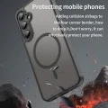 Калъф за Samsung Galaxy A55 5G - HaloFrost II MagSafe - Черен