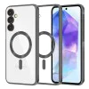 Калъф за Samsung Galaxy A55 5G - Luxury Crystal MagSafe - Черен