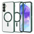 Калъф за Samsung Galaxy A55 5G - Luxury Crystal MagSafe - Deep Green