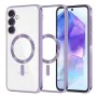 Калъф за Samsung Galaxy A55 5G - Luxury Crystal MagSafe - Светло лилав