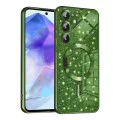Калъф за Samsung Galaxy A55 5G - Luxury Glitter MagSafe - Deep Green