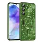 Калъф за Samsung Galaxy A55 5G - Luxury Glitter MagSafe - Deep Green