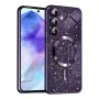 Калъф за Samsung Galaxy A55 5G - Luxury Glitter MagSafe - Deep Purple