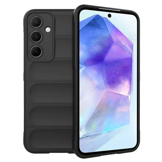 Калъф за Samsung Galaxy A55 5G - Magic Shield - Черен