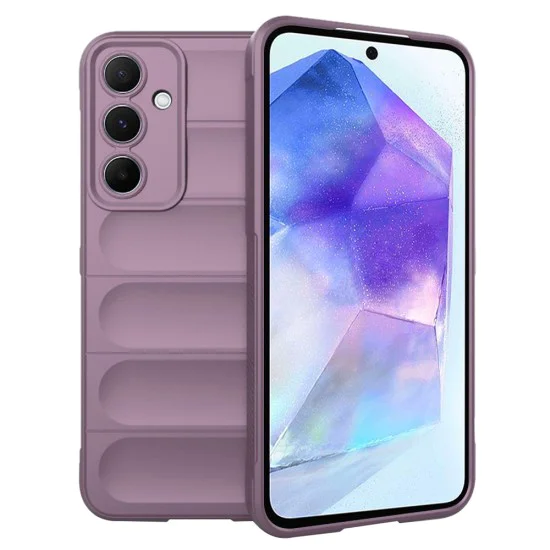 Калъф за Samsung Galaxy A55 5G - Magic Shield - Лилав