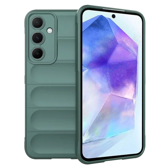 Калъф за Samsung Galaxy A55 5G - Magic Shield - Зелен