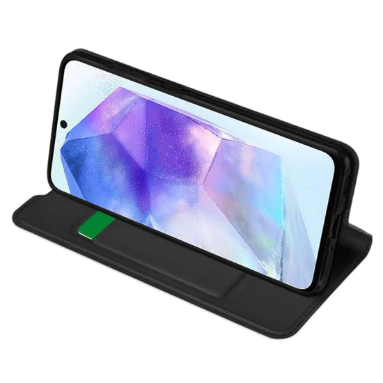 Калъф за Samsung Galaxy A55 5G - Magskin Book - Черен