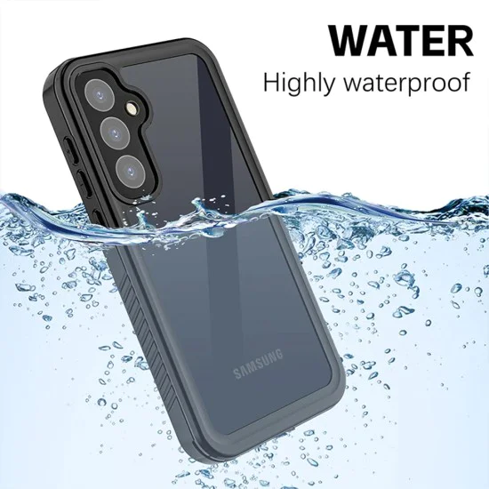 Калъф за Samsung Galaxy A55 5G - ShellBox Waterproof IP68 Case - Черен