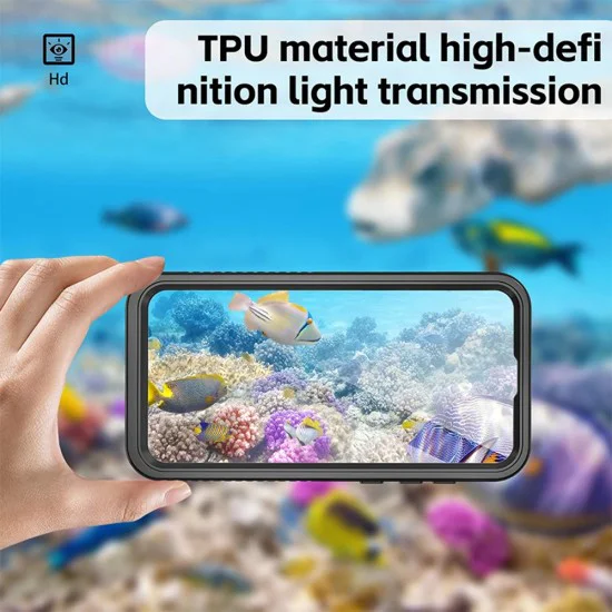 Калъф за Samsung Galaxy A55 5G - ShellBox Waterproof IP68 Case - Черен