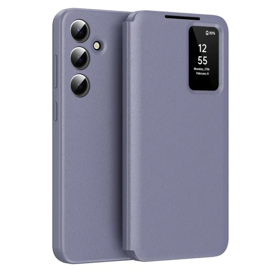 Калъф за Samsung Galaxy A55 5G - SmartView Series - Лилав