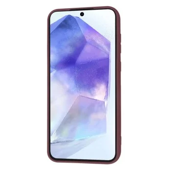 Калъф за Samsung Galaxy A55 5G - SoftFlex - Plum Red