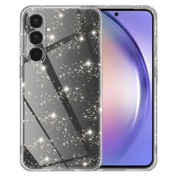 Калъф за Samsung Galaxy A55 5G - SparkleSkin Series - Прозрачен