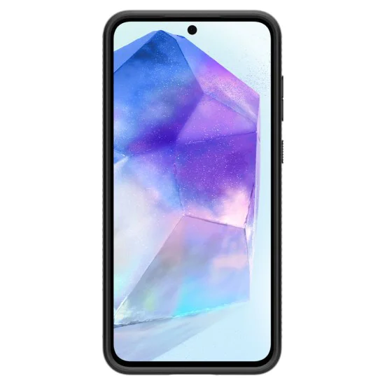 Калъф за Samsung Galaxy A55 5G - Spigen Liquid Air - Matte Black