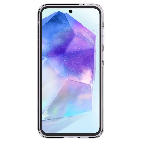 Калъф за Samsung Galaxy A55 5G - Spigen Liquid Crystal - Прозрачен