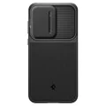 Калъф Samsung Galaxy A55 5G - Spigen Optik Armor - Черен