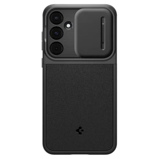 Калъф Samsung Galaxy A55 5G - Spigen Optik Armor - Черен