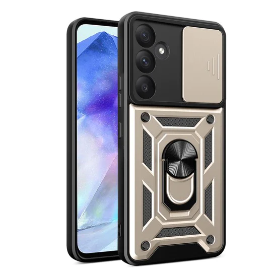 Калъф за Samsung Galaxy A55 5G - Techsuit - CamShield Series - Златист