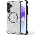 Калъф за Samsung Galaxy A55 5G - Techsuit - HoneyComb Shield MagSafe - Бял