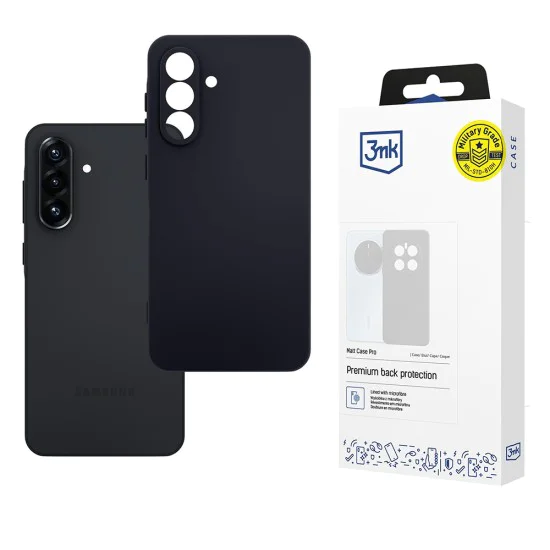 Калъф за Samsung Galaxy A56 5G - 3mk - Matt Case - Черен