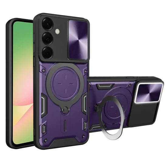 Калъф за Samsung Galaxy A56 5G - CamGuard Pro - Лилав