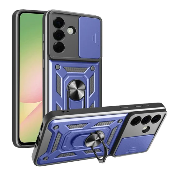 Калъф за Samsung Galaxy A56 5G - CamShield Series - син