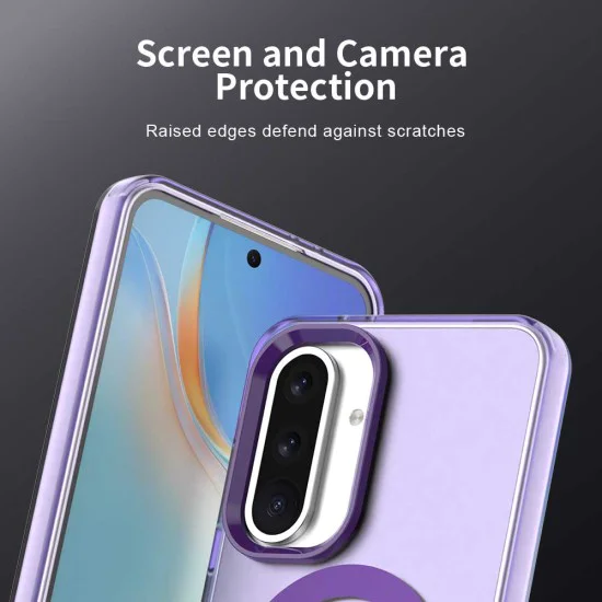 Калъф за Samsung Galaxy A56 5G - CandyCase MagSafe - Лилав