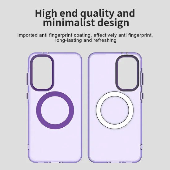 Калъф за Samsung Galaxy A56 5G - CandyCase MagSafe - Лилав