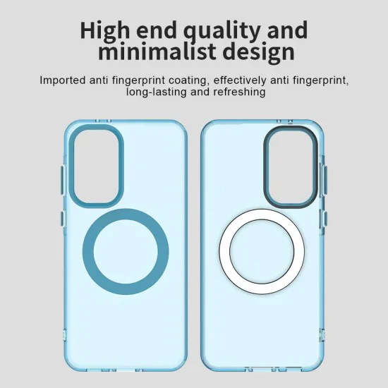 Калъф за Samsung Galaxy A56 5G - CandyCase MagSafe - син