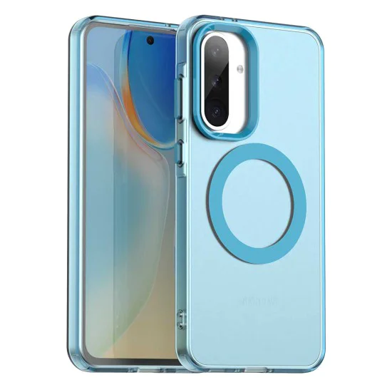 Калъф за Samsung Galaxy A56 5G - CandyCase MagSafe - син