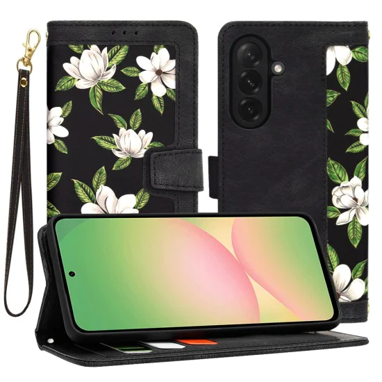 Калъф за Samsung Galaxy A56 5G - FlipCraft - Flowers of the Dawn