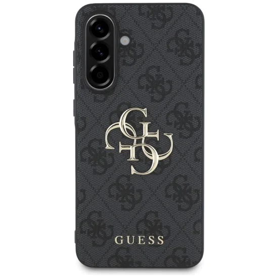 Калъф за Samsung Galaxy A56 5G - Guess - Hardcase 4G Big Logo (GUHCSA564GMGGR) - Черен