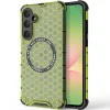 Калъф за Samsung Galaxy A56 5G - HoneyComb Shield MagSafe - Зелен