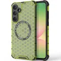 Калъф за Samsung Galaxy A56 5G - HoneyComb Shield MagSafe - Зелен