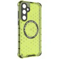 Калъф за Samsung Galaxy A56 5G - HoneyComb Shield MagSafe - Зелен