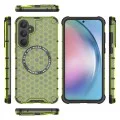 Калъф за Samsung Galaxy A56 5G - HoneyComb Shield MagSafe - Зелен