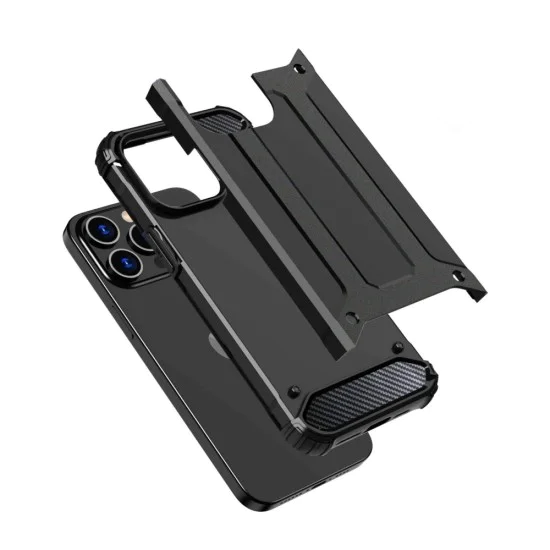 Калъф за Samsung Galaxy A56 5G - Hybrid Armor - Черен